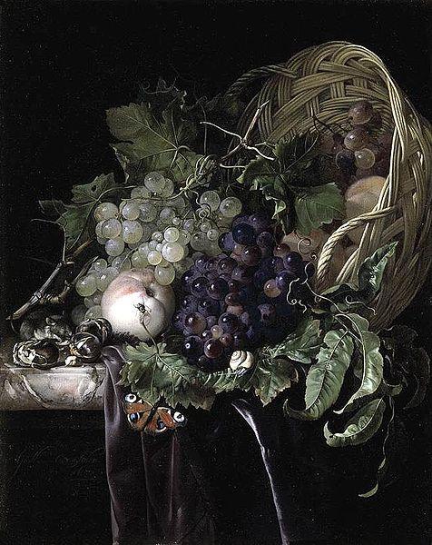 Aelst, Willem van Fruit Still-Life oil painting picture